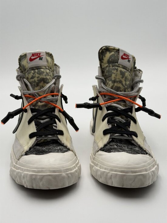 NIKE x READYMADE Blazer Mid  Womens 10 MEN 8.5‎ Black Orange High Top Sneakers main image 5